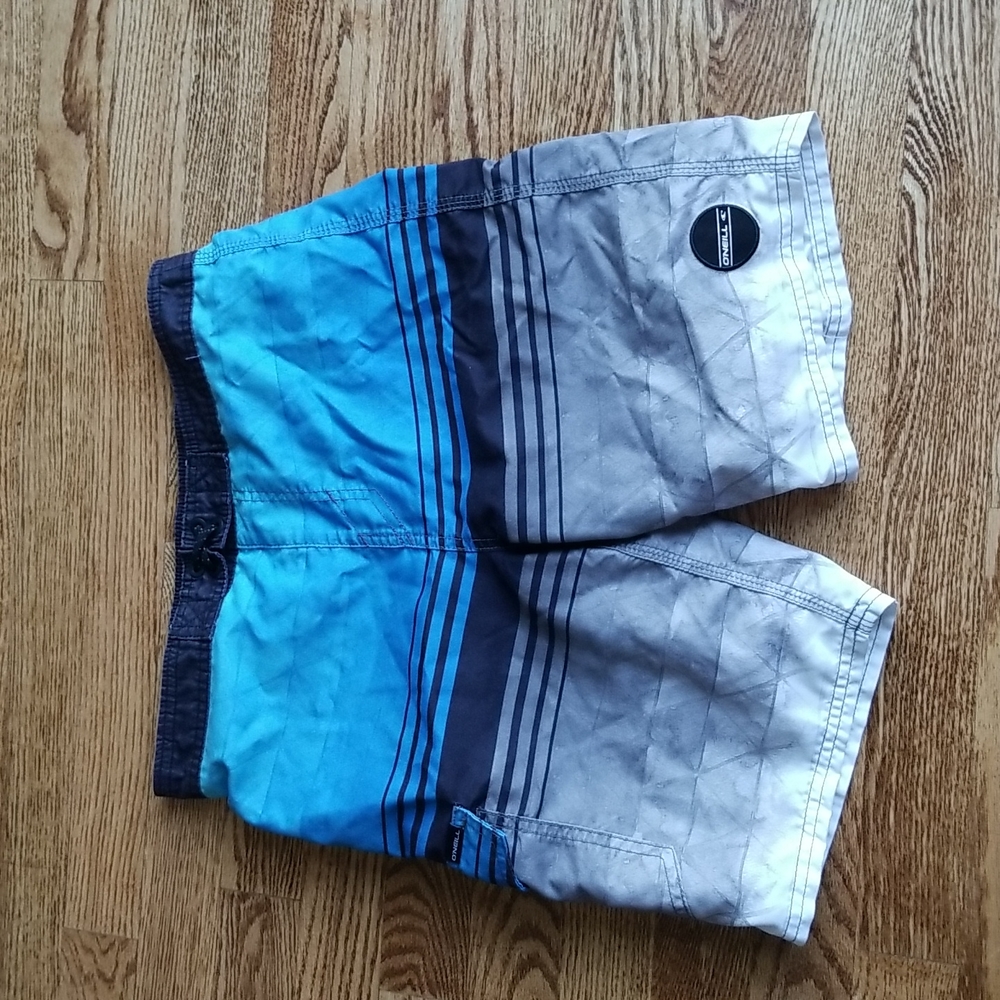 (12) O'Neill Youth Boy's Swim Shorts Summer Beach Pool Vacation Summer